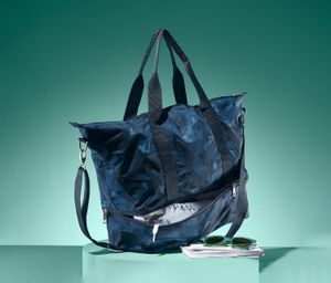 Foldable Travel Bag  Navy Blued