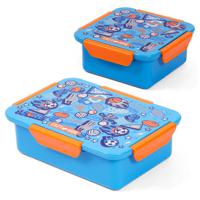 Eazy Kids Lunch Box Set Soccer - Blue