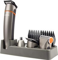 Sonashi 7-In-1 Rechargeable Hair Clipper Set, Metallic Grey, SHC-1014U