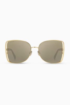 Frieda Square Sunglasses with Swarovski Crystals