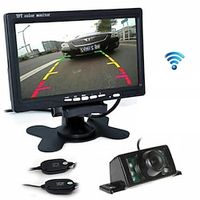 ksj-701 7 inch LCD 800 x 600 CCD Wired 170 Degree Car Rear View Kit LCD Screen for Car  Bus Reversing camera Lightinthebox - thumbnail