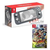 Nintendo Switch Lite - Grey With Mario Strikers: Battle League