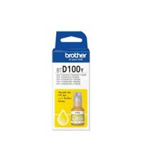 Brother Yellow Ink Bottle 48.8ml - Yield 5,000 Pages [BG-BTD100Y]