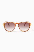 Round Tinted Sunglasses in Acetate & Metal Round Tinted Sunglasses in Acetate & Metal