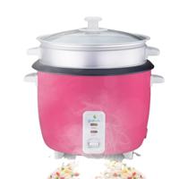 Gratus 2 In 1 Electric Rice Cooker, Cook And Keep Warm, 1.8 L Capacity, Model- GRC18700GBC (Pink)