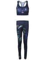 Women 3D Animal Printed Stretch Sport Tracksuits - thumbnail