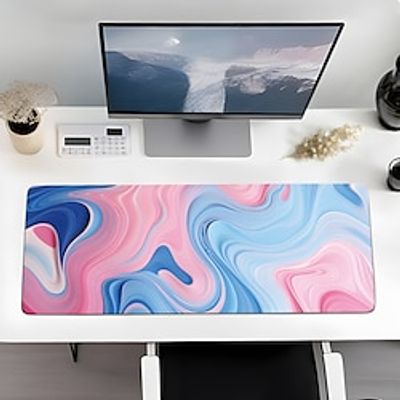 Landscape Mouse Pad, Extra Large Professional Mouse Pad Non-Slip Stitched Edges Computer Desk Mat Lightinthebox