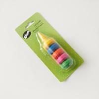 Gloo 5-Piece Moulded Crayons Set - 5x5x15 cms