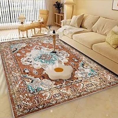 Bohemian Imitaiton Wool Area Rug Kitchen Mat Non-Slip Oil Proof Floor Mat Livingroom Rug Indoor Outdoor Mat Bedroom Decor Bathroom Mat Entrance Rug Door Mat miniinthebox