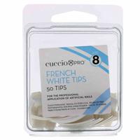 Cuccio Pro French White 50pcs Acrylic Nails