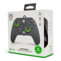 PowerA Enhanced Wired Controller For Xbox - Green Hint - thumbnail