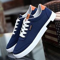 Men's Sneakers Casual Shoes Comfort Shoes Sporty Vintage Casual Outdoor Home Daily Walking Shoes Suede Breathable Black Blue Spring Fall miniinthebox - thumbnail