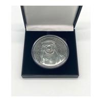 Rovatti HH Mohammad Bin Zayed Steel Coin- Silver