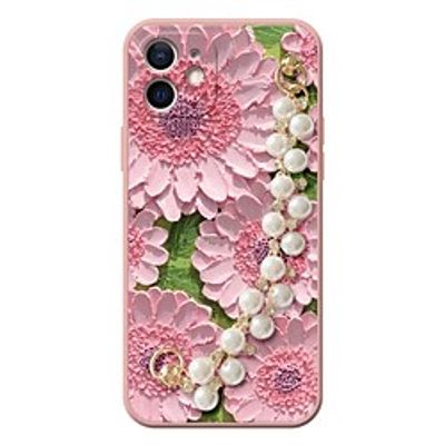 Phone Case For Apple Classic Series iPhone 13 Pro Max 12 Mini 11 X XR XS Max 8 7 Bumper Frame Full Body Protective Dustproof Flower Silica Gel miniinthebox