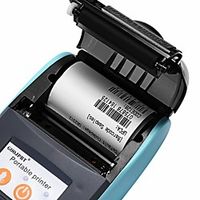 58mm Bluetooth Thermal Printer Mini Wireless Mini Protable Printer Notes Receipt Phone Printer Lightinthebox - thumbnail