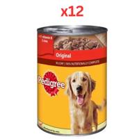 Pedigree Beef Loaf Wet Dog Food 400G (Pack of 12)
