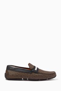 Pearce Driver Shoes with Monogram