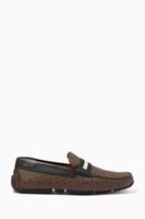 Pearce Driver Shoes with Monogram - thumbnail