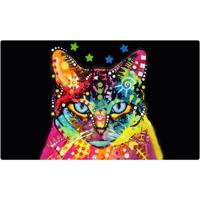 Drymate Cat Bowl Placemat Blue Eyes 12 x 20 inch/30 cm x 50 cm