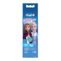 Oral-B EB10S-2 F Kids Electric Rechargeable Toothbrush Heads Featuring Frozen Characters (Pack of 2) - thumbnail