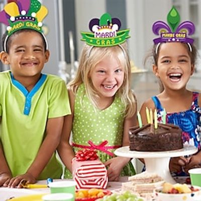 Kids Unisex Active Party Birthday Festival Letter Polyester Hair Accessories as shown in the picture 6pcs package Lightinthebox Kids Unisex Active Party Birthday Festival Letter Polyester Hair Accessories as shown in the picture 6pcs package Lightinthebox