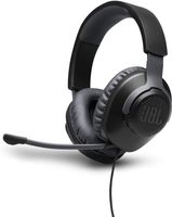 JBL Quantum 100 Wired Over-ear Gaming Headphones, Black JBL Quantum 100 Wired Over-ear Gaming Headphones, Black