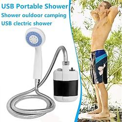 Rechargeable Shower Pump Portable Camping Electric Shower Compact Outdoor Lightinthebox