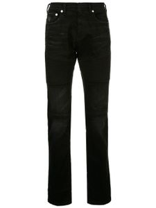 Neil Barrett bootcut biker jeans - Black