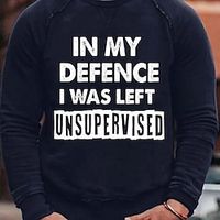 Men's Sweatshirt Pullover Red Navy Blue Gray White Black Crew Neck Graphic Letter Print Sports  Outdoor Streetwear Designer Casual Big and Tall Winter Fall Clothing Apparel Hoodies Sweatshirts  Long Lightinthebox - thumbnail