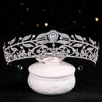 Retro Sweet Rhinestone Alloy Crown Tiaras with Crystal Rhinestone Split Joint Trim 1 PC Wedding Party Evening Headpiece Lightinthebox Retro Sweet Rhinestone Alloy Crown Tiaras with Crystal Rhinestone Split Joint Trim 1 PC Wedding Party Evening Headpiece Lightinthebox