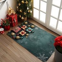 Christmas Gifts Doormat Xmas Non-Slip Oil Proof Rug Indoor Outdoor Mat Bedroom Decor Bathroom Mat Entrance Rug Door Mat Lightinthebox - thumbnail