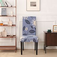 Nordic Simple Style Household Elastic Cne-piece Chair Set Integrated Dining Table Chair Set Four Seasons miniinthebox - thumbnail
