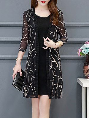 Fashion lace print sun protection outer cardigan Fashion lace print sun protection outer cardigan