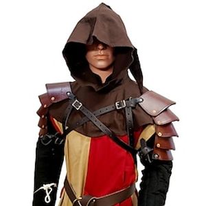 Retro Vintage Medieval Renaissance Armor Shoulder Armor Spaulder Viking Men's Cosplay Costume Halloween Masquerade LARP Shoulder Armor miniinthebox