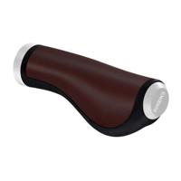 Brooks Ergonomic Leather Grips 130/130 Brown