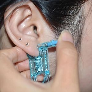 Ear Piercing Gun: Steel Ball Stud, Earring Set, Ear Stud Gun, Safety Piercing Tool - Bag Drill Piercing Gun Lightinthebox