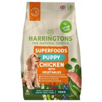 Harringtons Superfoods Chicken With Vegetables Puppy Dry Dog Food 10Kg