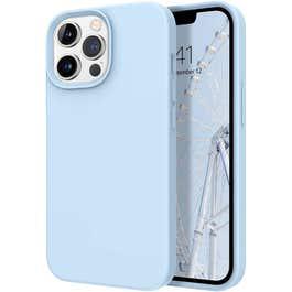 FITIT Iphone 13 Pro Light Blue Cover with Magsafe (Silicon)