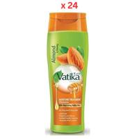 Dabur Vatika Naturals, Moisture Treatment Shampoo With Almond And Honey - 200 ml x 24
