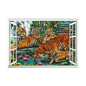 3D False Window Children's Room Background Decoration Can Be Removed Stickers miniinthebox