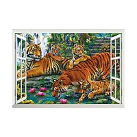 3D False Window Children's Room Background Decoration Can Be Removed Stickers miniinthebox - thumbnail