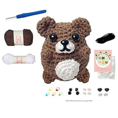Crochetta Crochet Kit for Beginners - Crochet Starter Kit with Video Tutorials, Learn to Crochet Kits for Adults and Kids Handmade Crochet And Crochet Material Bag Weaving Diy Cute Bear Set Amazon English Manualvideo Lightinthebox Crochetta Crochet Kit for Beginners - Crochet Starter Kit with Video Tutorials, Learn to Crochet Kits for Adults and Kids Handmade Crochet And Crochet Material Bag Weaving Diy Cute Bear Set Amazon English Manualvideo Lightinthebox