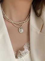 Layered Pearl Necklace