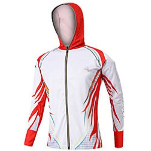 CAWANFLY Men's Hoodie Jacket Fishing Jacket Outdoor Long Sleeve UPF50 UV Protection Quick Dry Waterproof Zipper Lightweight Jacket Top Autumn / Fall Spring Summer Athleisure Fishing Camping  Hiking miniinthebox