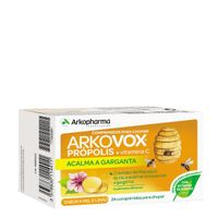 Arkovox Propolis and Vitamin C Tablets Honey/Lemon Flavor x24 Tablets