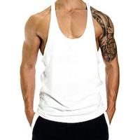 Men's Tank Top Vest Top Undershirt Sleeveless Shirt Plain Crew Neck Street Vacation Sleeveless Clothing Apparel Fashion Designer Basic Lightinthebox