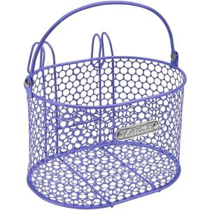 Electra Honeycomb Small Hook-Mounted Handlebar Basket Purple