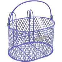 Electra Honeycomb Small Hook-Mounted Handlebar Basket Purple
