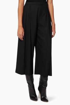 High Waist Culottes in Wool High Waist Culottes in Wool