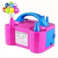 Electric Balloon Pump, Portable Double Nozzle Electric Balloon Blower, Air Pump Balloon Inflator For Decoration Party Sports Lightinthebox - thumbnail
